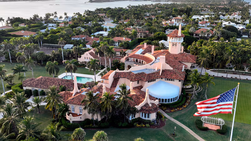 Armed intruder fatally shot after breaching security at Mar-a-Lago, Secret Service says
