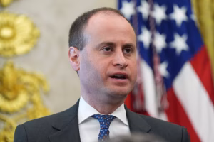 White House staff secretary Will Scharf. Alex Brandon/AP